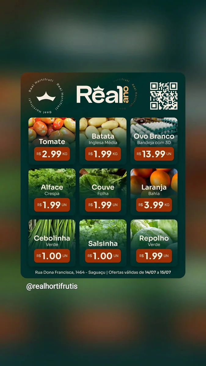 Encarte Real Hortifruti