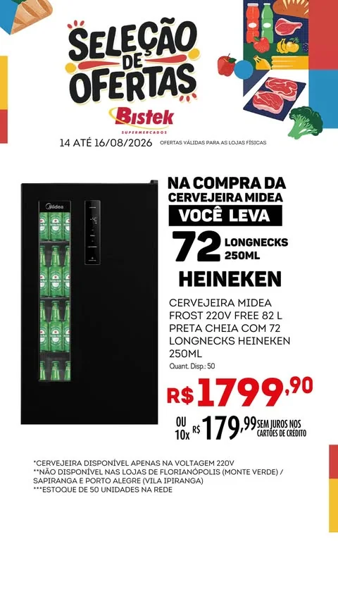 Encarte Bistek Supermercados