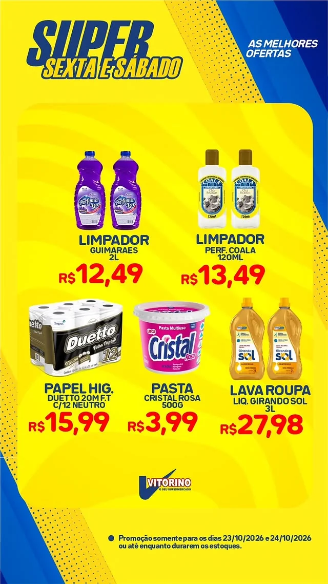 Encarte Supermercado Vitorino