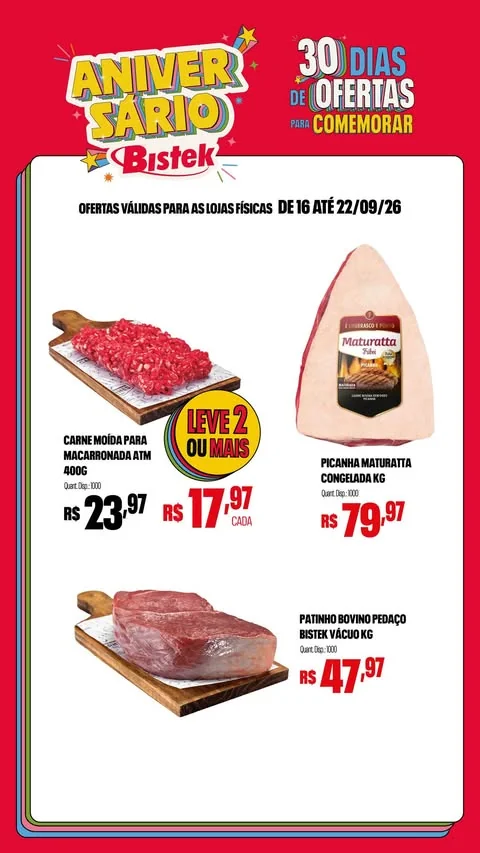 Encarte Bistek Supermercados