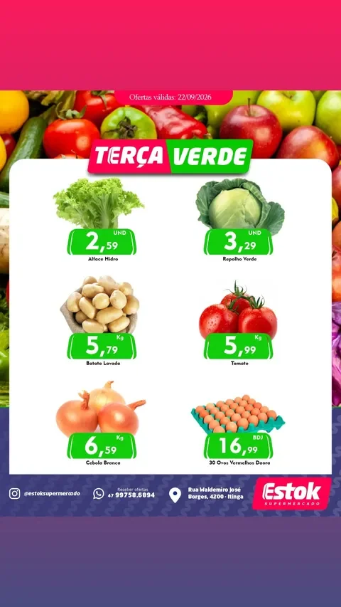 Encarte Estok Supermercado