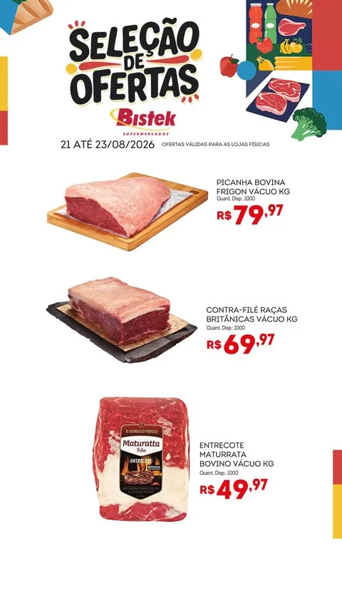 Encarte Bistek Supermercados