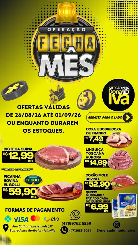 Encarte Mercadinho Dona Iva