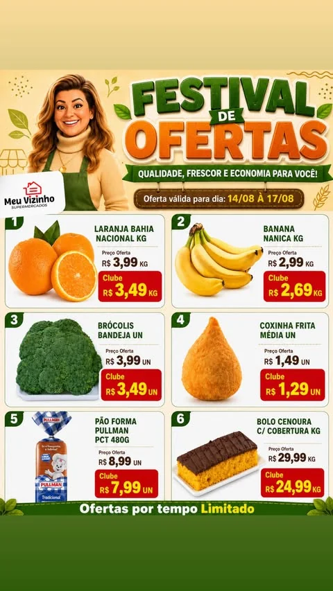 Encarte Supermercados Meu Vizinho