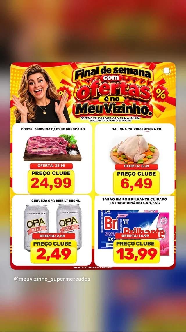 Encarte Supermercados Meu Vizinho