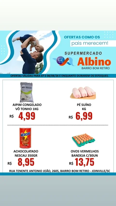 Encarte Supermercado Albino