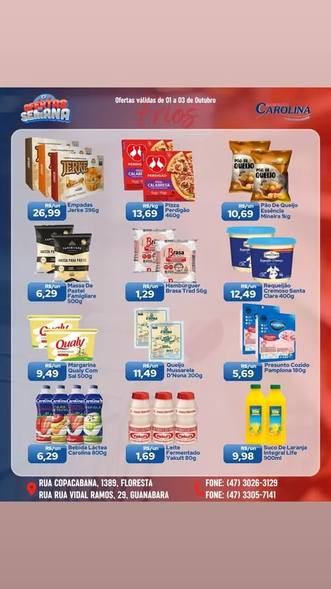 Encarte Supermercado Carolina