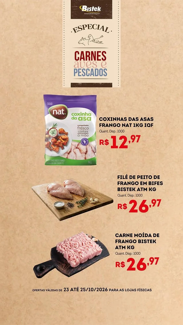 Encarte Bistek Supermercados