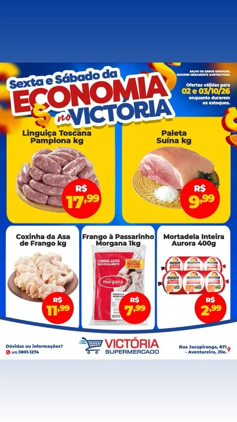 Encarte Supermercado Victória