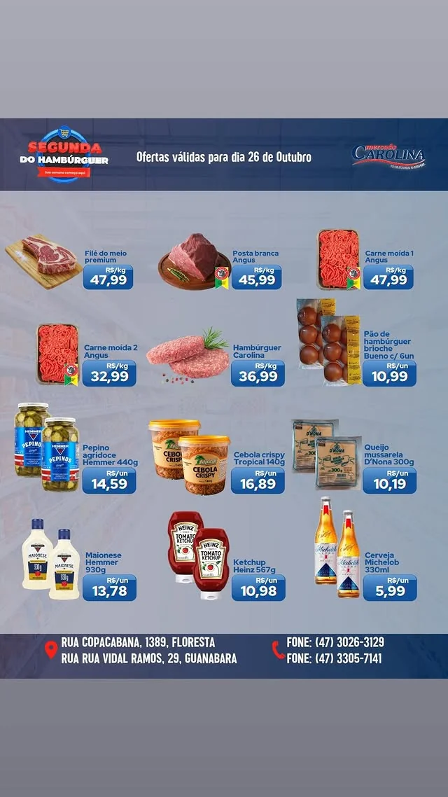 Encarte Supermercado Carolina