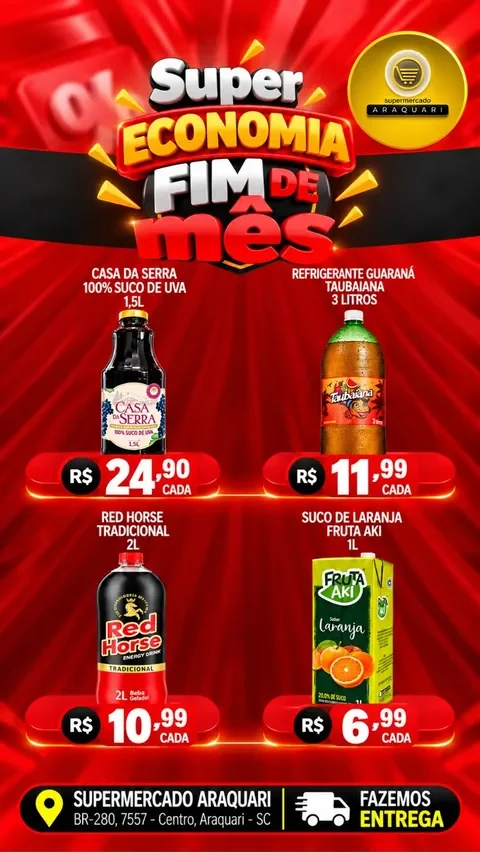 Encarte Supermercado Araquari
