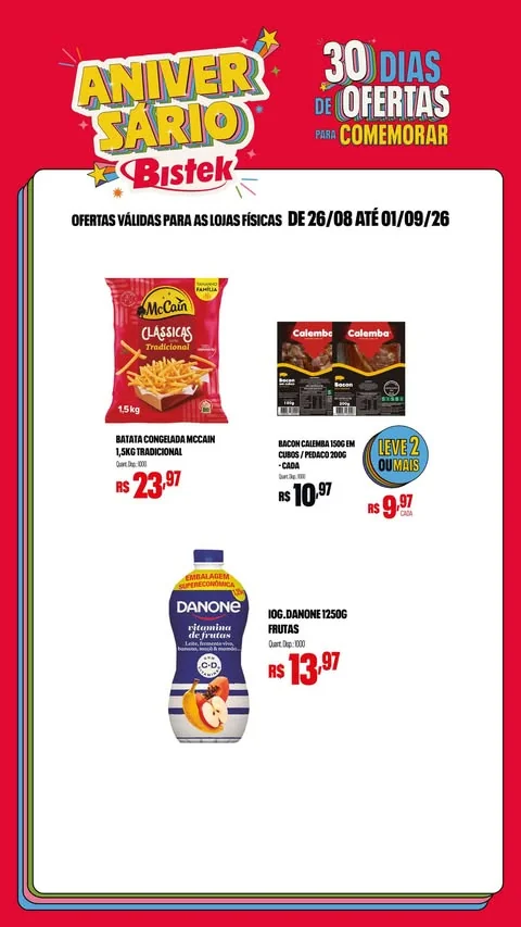 Encarte Bistek Supermercados