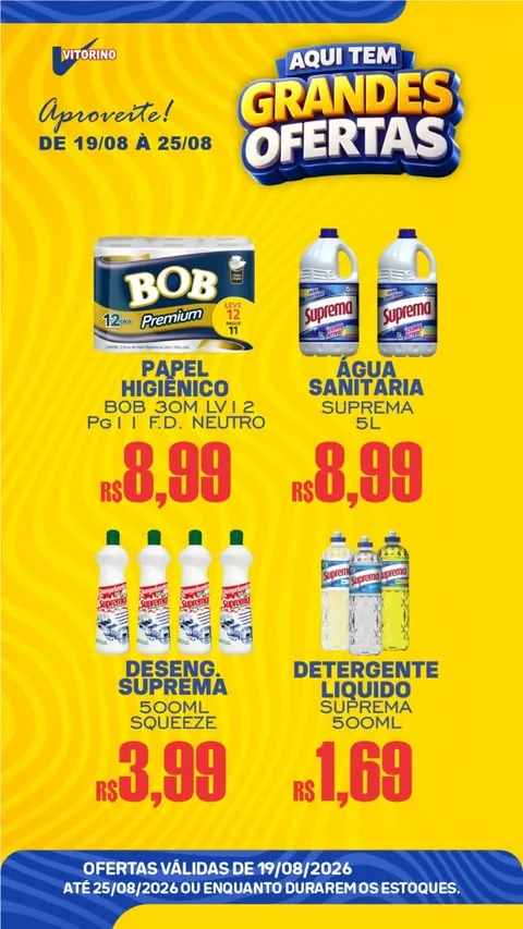 Encarte Supermercado Vitorino