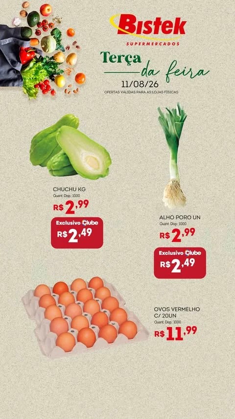 Encarte Bistek Supermercados