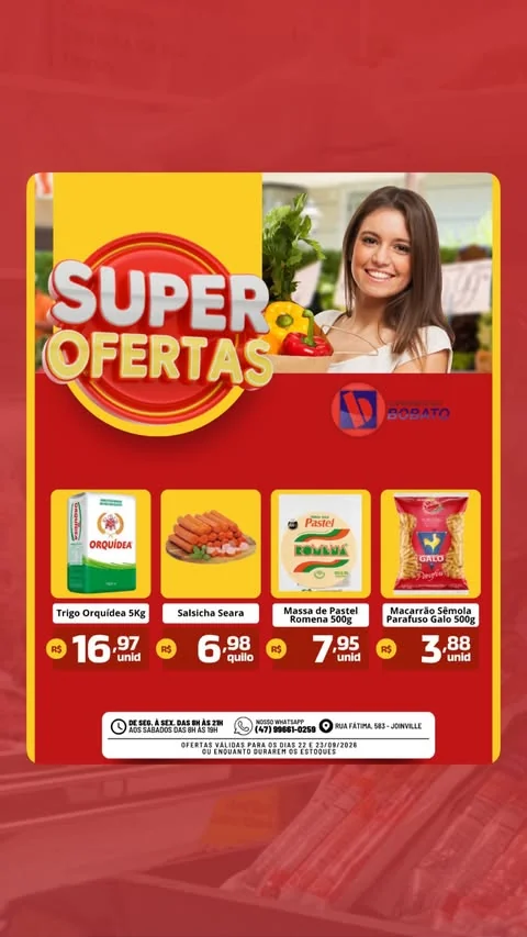 Encarte Supermercado Bobato
