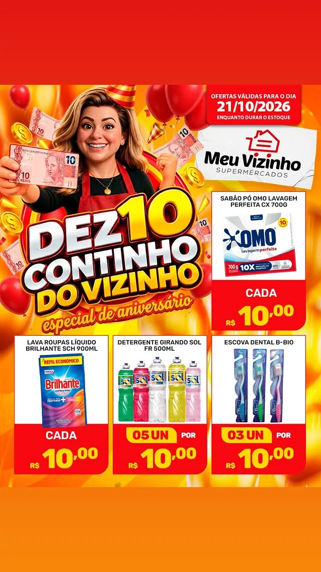 Encarte Supermercados Meu Vizinho