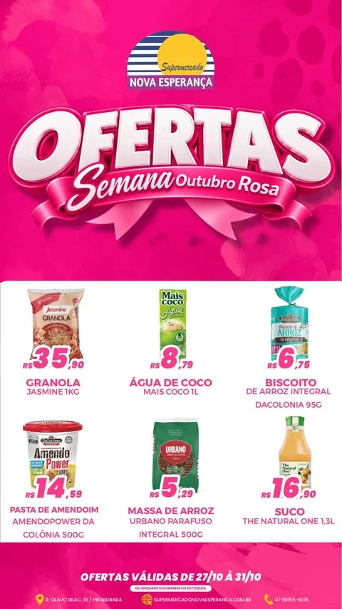 Encarte Supermercado Nova Esperanca
