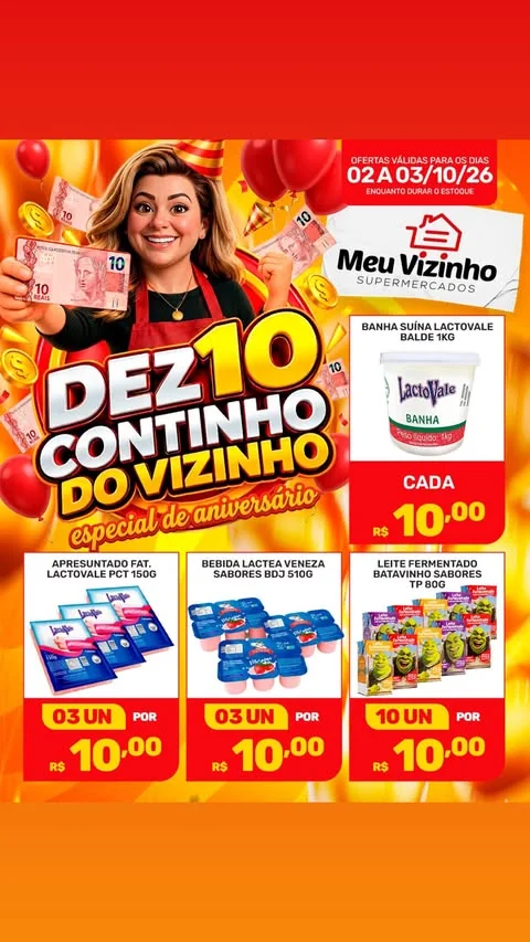 Encarte Supermercados Meu Vizinho