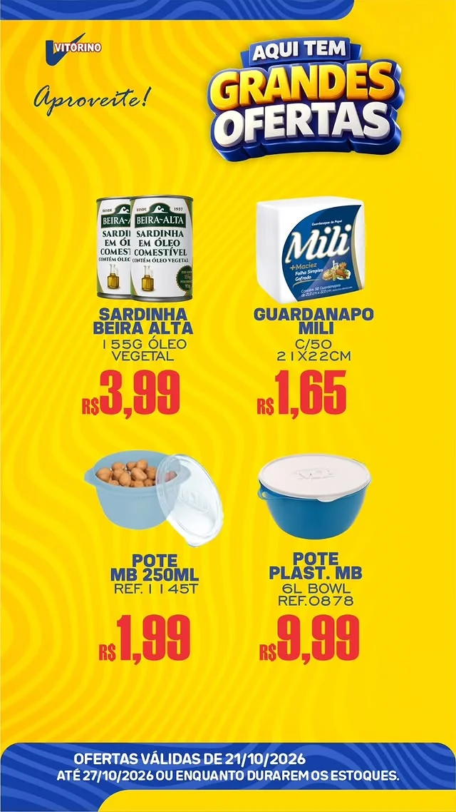 Encarte Supermercado Vitorino
