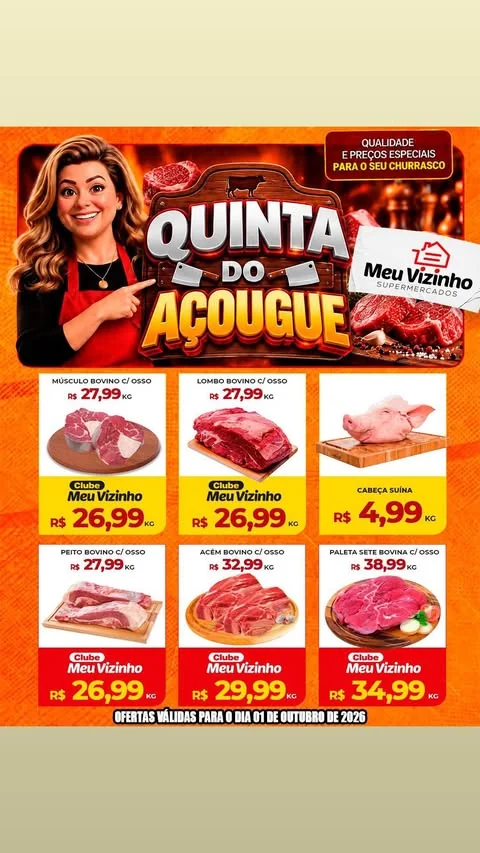 Encarte Supermercados Meu Vizinho