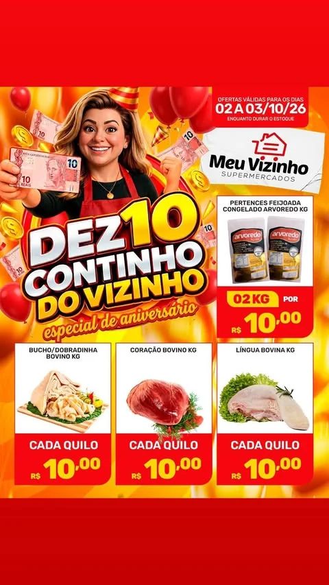 Encarte Supermercados Meu Vizinho