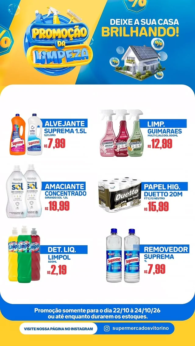 Encarte Supermercado Vitorino