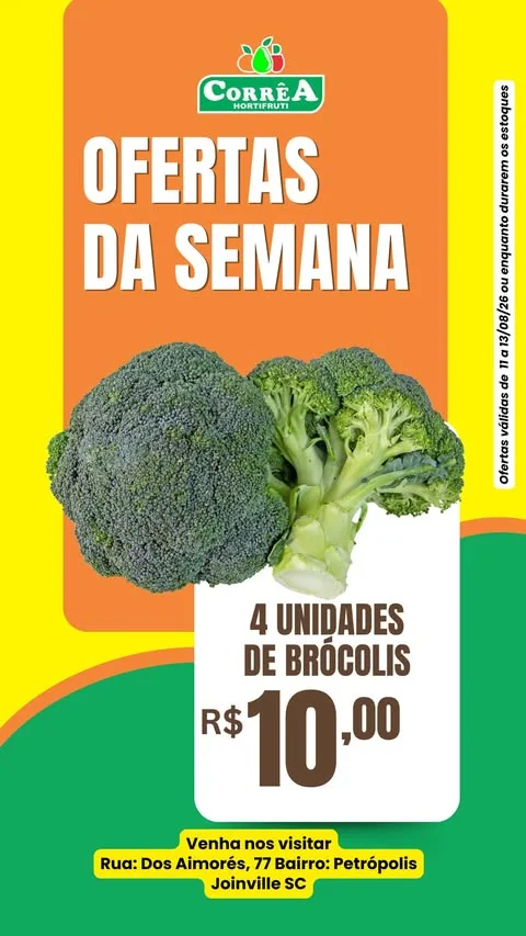 Encarte Hortifruti correa