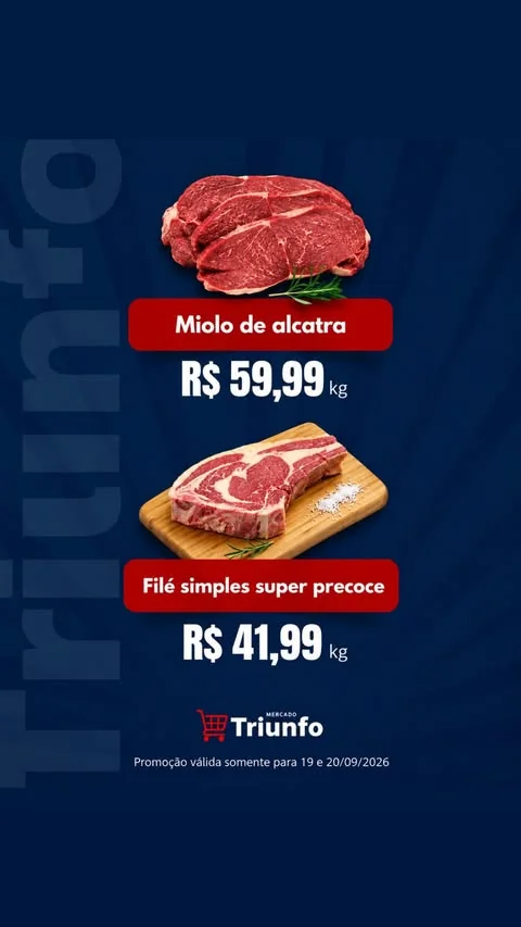 Encarte Mercado e Açougue Triunfo