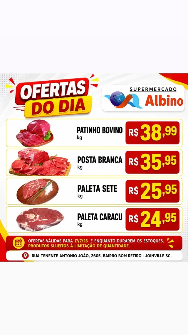 Encarte Supermercado Albino