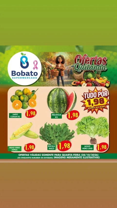 Encarte Supermercado Bobato - Jardim Paraíso
