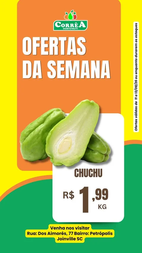 Encarte Hortifruti correa