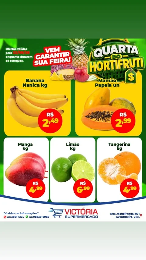 Encarte Supermercado Victória