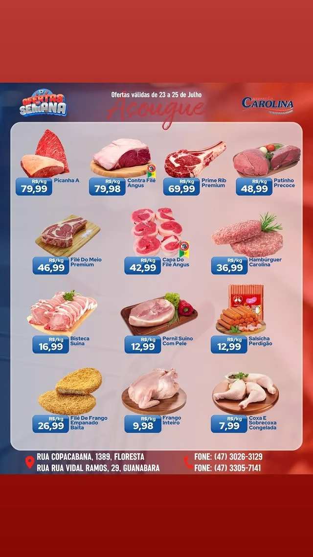 Encarte Supermercado Carolina