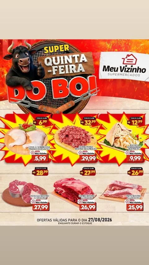 Encarte Supermercados Meu Vizinho