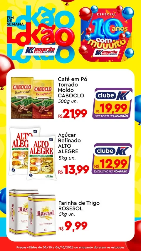Encarte Komprão Koch Atacadista