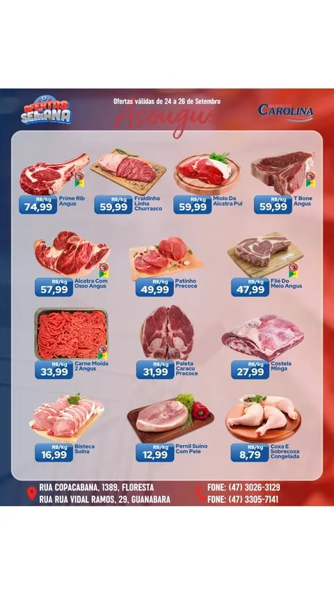 Encarte Supermercado Carolina