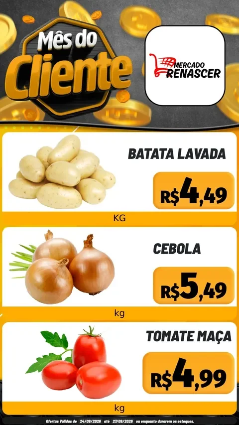 Encarte Mercado Renascer