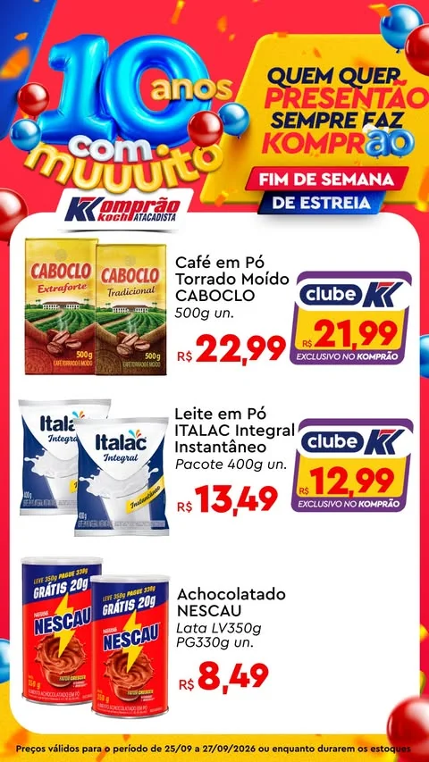 Encarte Komprão Koch Atacadista