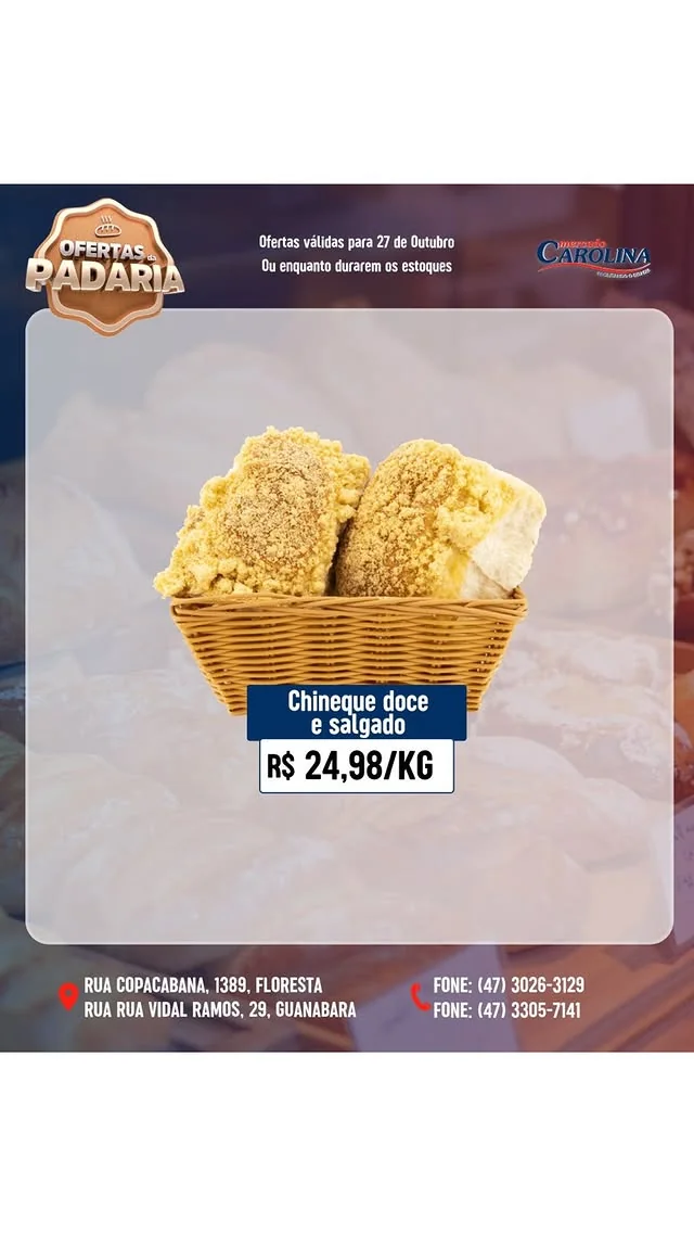 Encarte Supermercado Carolina