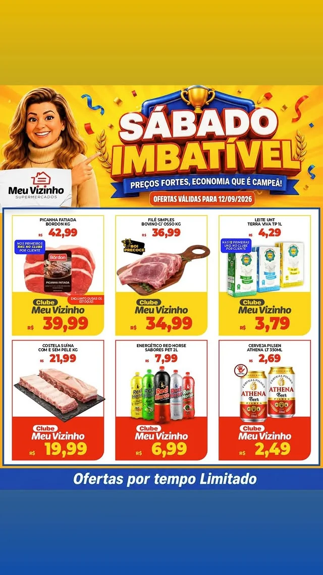 Encarte Supermercados Meu Vizinho