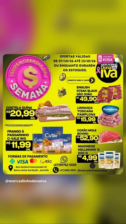 Encarte Mercadinho Dona Iva