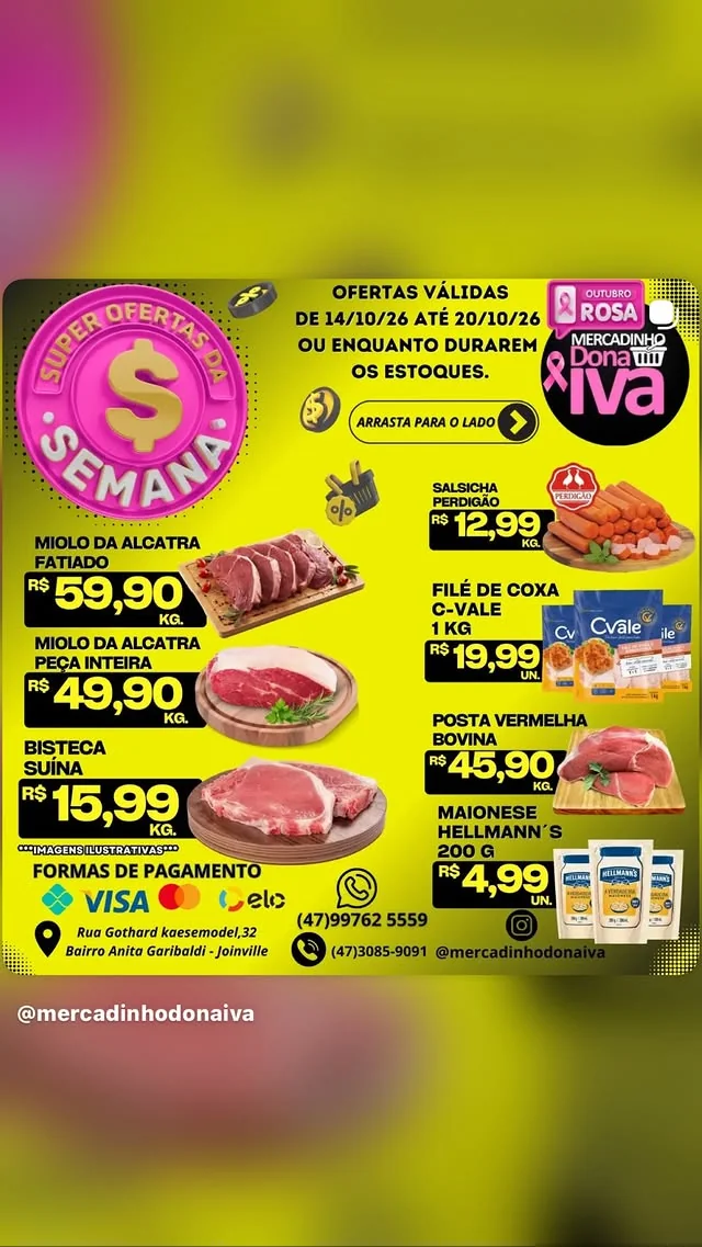 Encarte Mercadinho Dona Iva