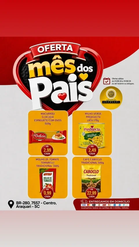 Encarte Supermercado Araquari