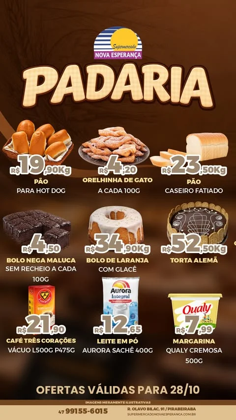 Encarte Supermercado Nova Esperanca