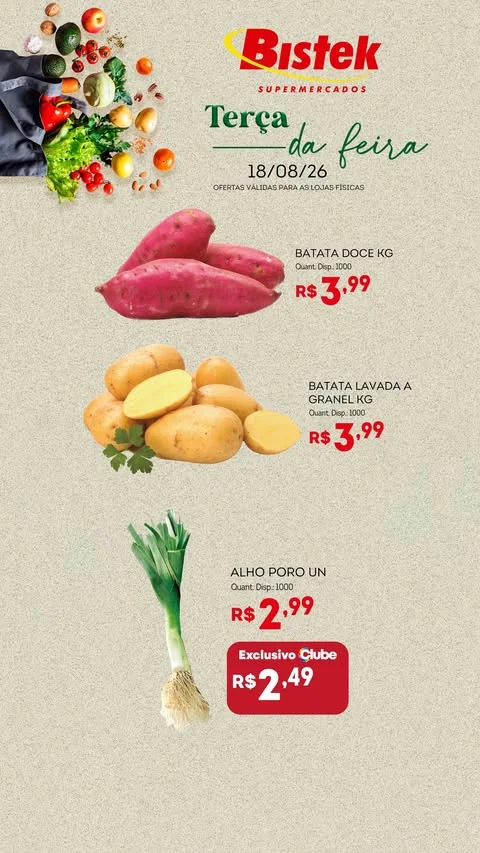 Encarte Bistek Supermercados