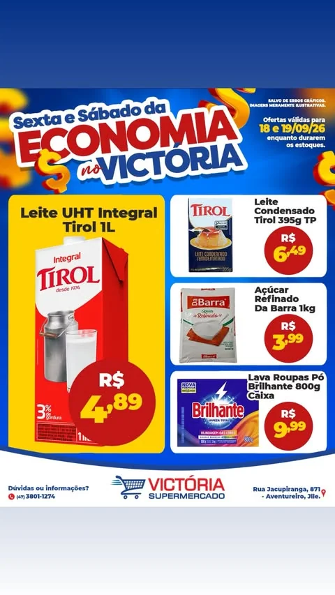 Encarte Supermercado Victória