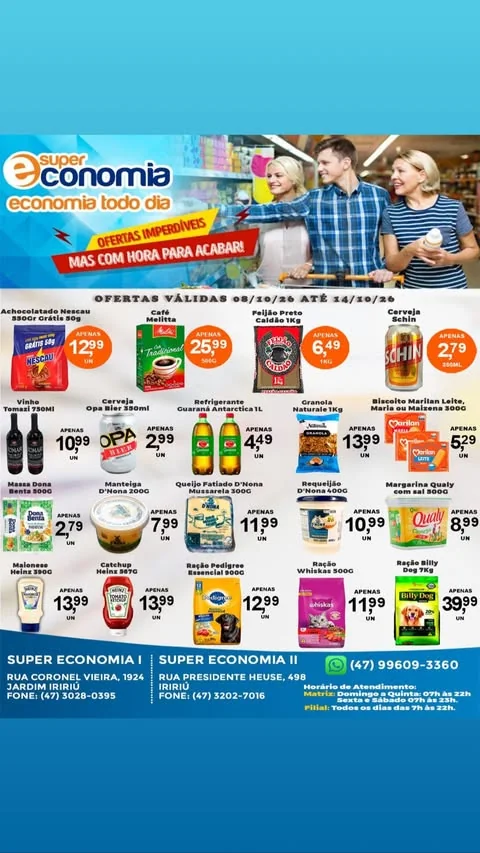 Encarte Supermercados Economia