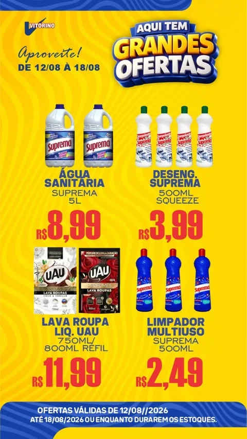 Encarte Supermercado Vitorino