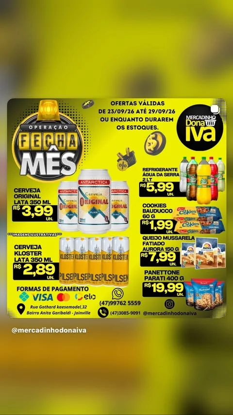 Encarte Mercadinho Dona Iva