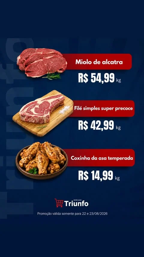 Encarte Mercado e Açougue Triunfo